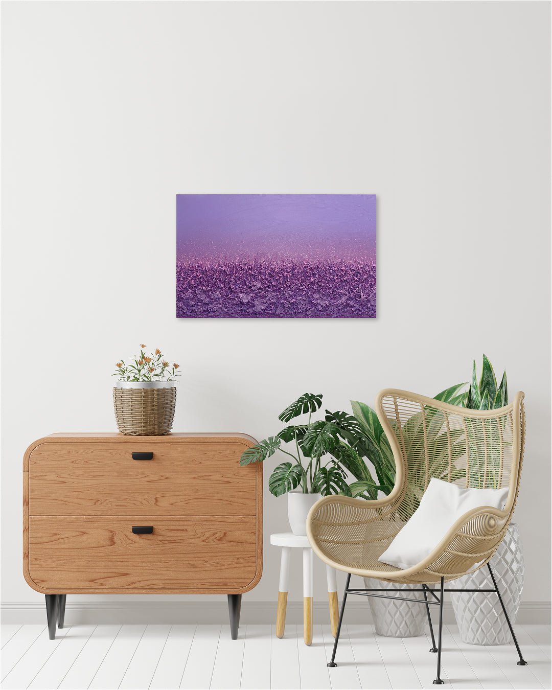 korean art, Purple Forest No.9 - DOKHBI $1000 ARTWORKS Matezz