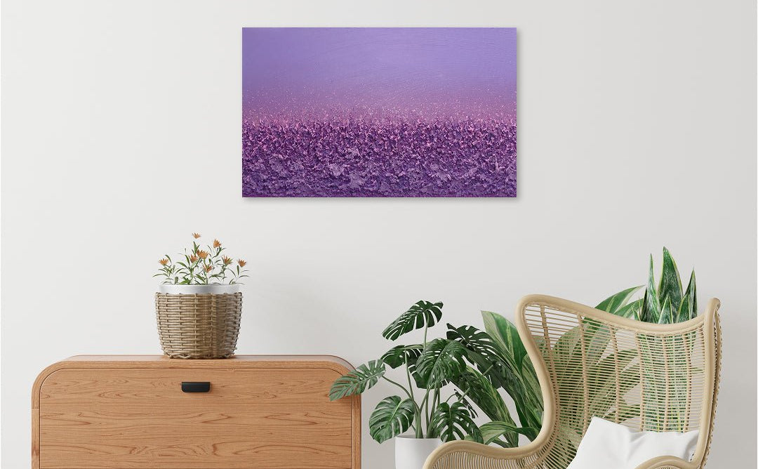 korean art, Purple Forest No.9 - DOKHBI $1000 ARTWORKS Matezz