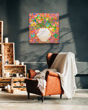 korean art, Rainbow Blossom 20 - 18 - DOKHBI ARTWORKS Kim young - jin Painting