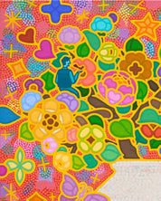 korean art, Rainbow Blossom 20 - 18 - DOKHBI ARTWORKS Kim young - jin Painting