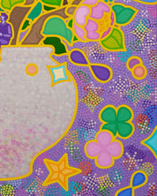 korean art, Rainbow Blossom 20-32 - DOKHBI ARTWORKS Kim young-jin Painting