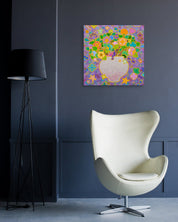 korean art, Rainbow Blossom 20 - 32 - DOKHBI ARTWORKS Kim young - jin Painting ARTWORKS dokkaebi dokebi k - art Rainbow Blossom 20 - 32 DOKHBI