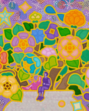 korean art, Rainbow Blossom 20-32 - DOKHBI ARTWORKS Kim young-jin Painting