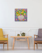 korean art, Rainbow Blossom 20 - 32 - DOKHBI ARTWORKS Kim young - jin Painting ARTWORKS dokkaebi dokebi k - art Rainbow Blossom 20 - 32 DOKHBI