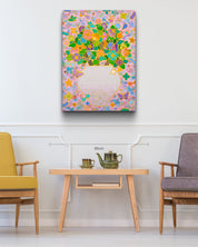 korean art, Rainbow Blossom 40 - 7 - DOKHBI ARTWORKS Kim young - jin Painting