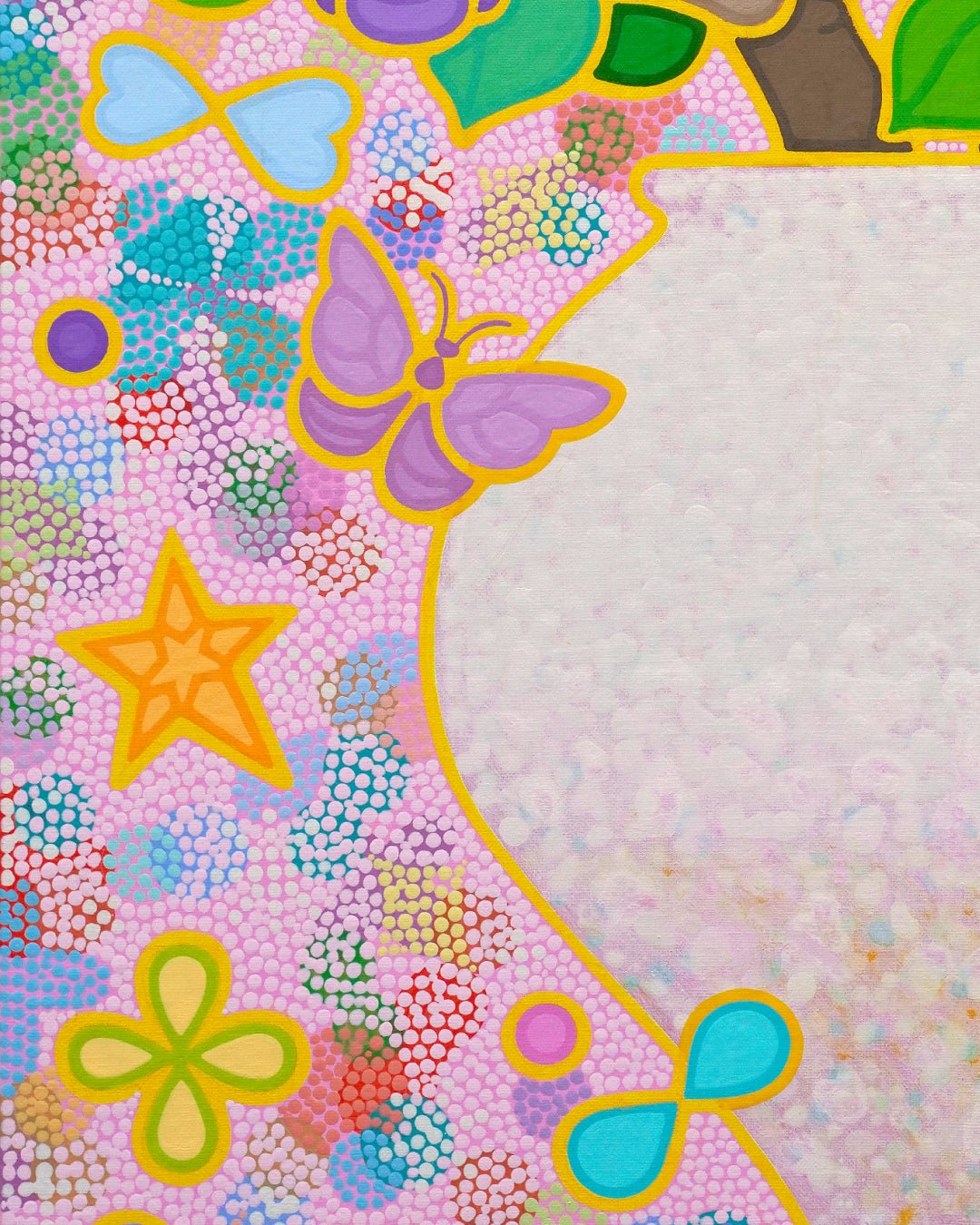 korean art, Rainbow Blossom 40 - 7 - DOKHBI ARTWORKS Kim young - jin Painting