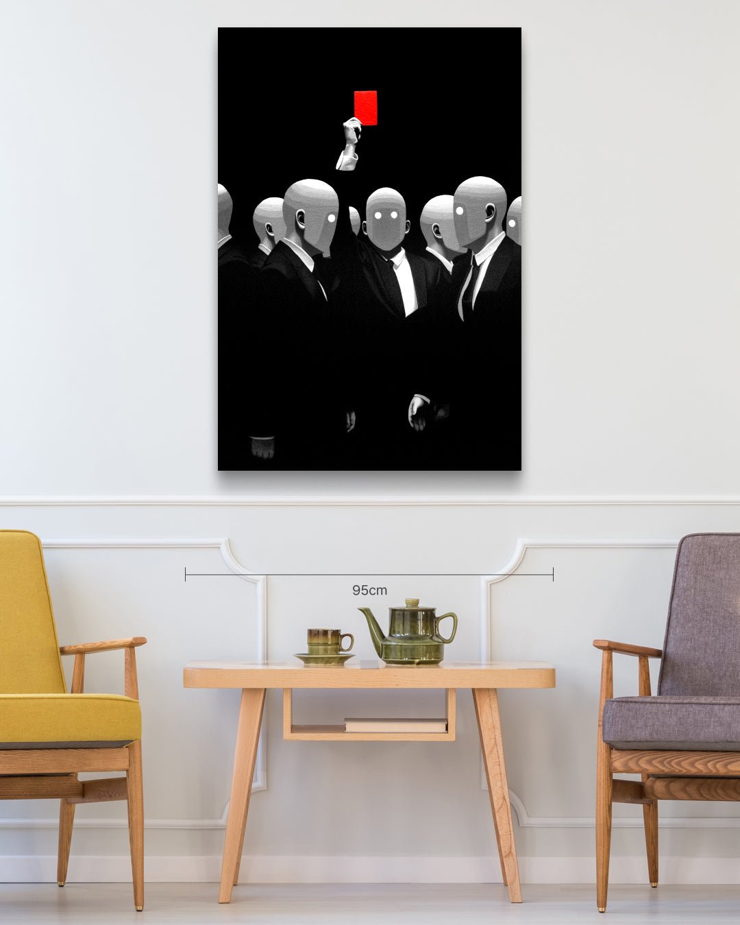 korean art, Redcard - DOKHBI ARTWORKS Jungwan Chae Painting