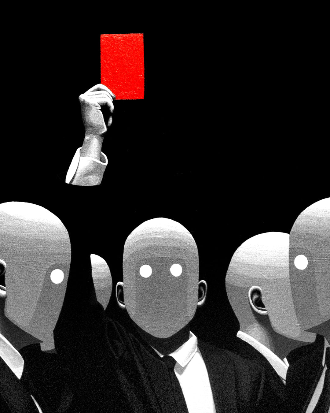 korean art, Redcard - DOKHBI ARTWORKS Jungwan Chae Painting