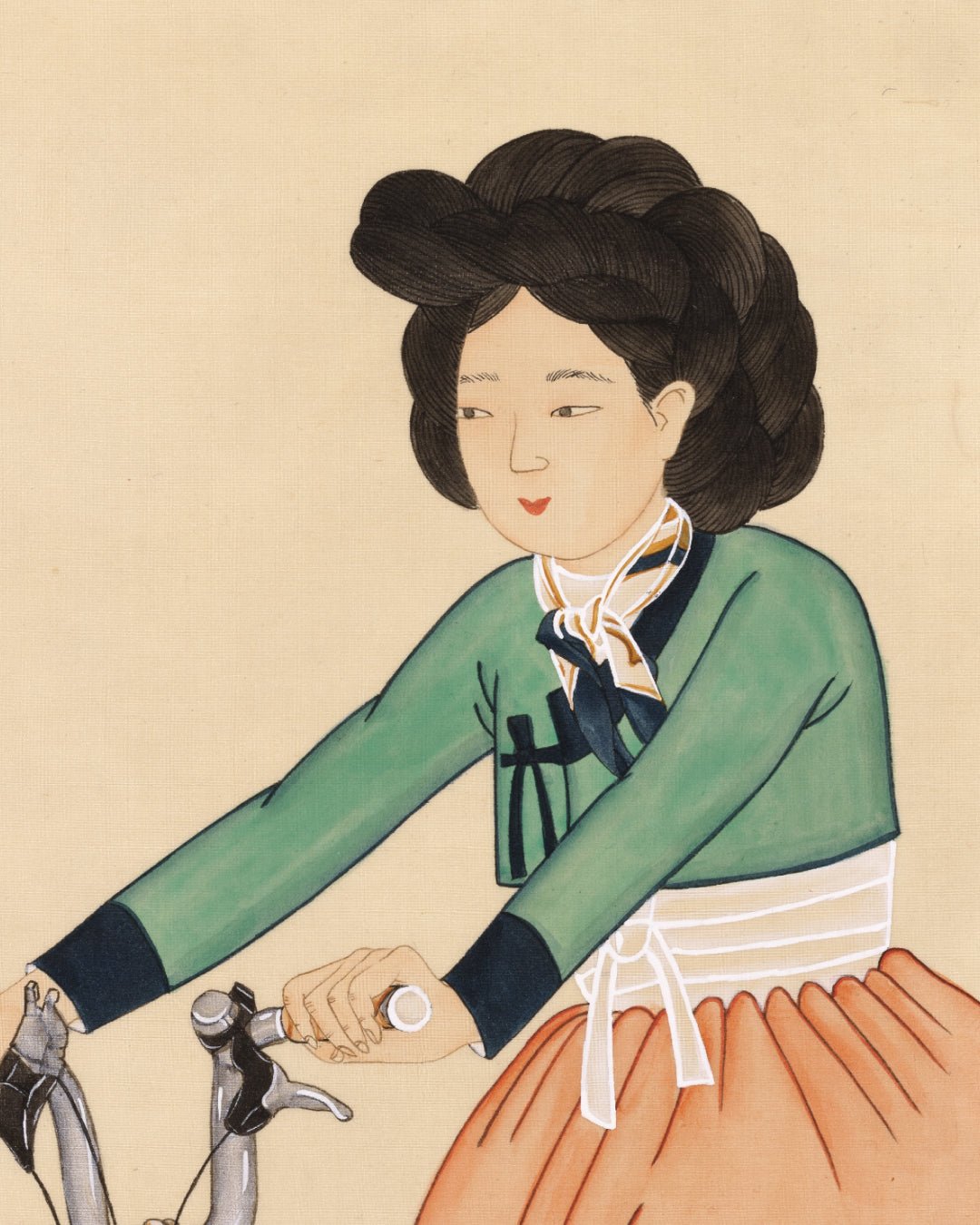 korean art, Reflecting on Life 2 - DOKHBI ARTWORKS Ham Bo Kyung Mixed Media