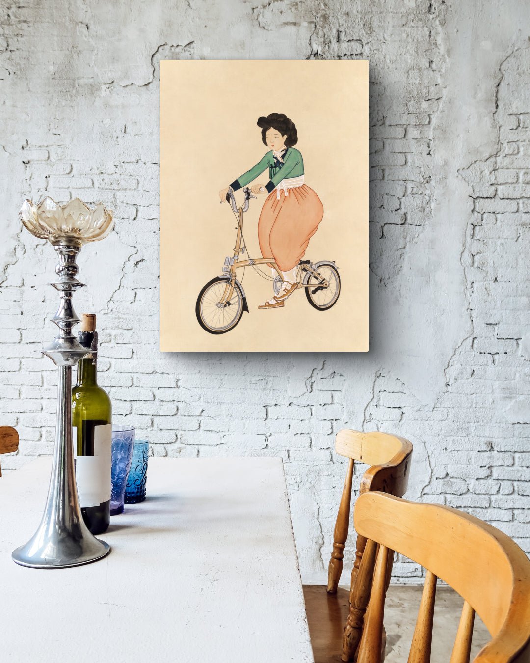 korean art, Reflecting on Life 2 - DOKHBI ARTWORKS Ham Bo Kyung Mixed Media