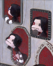 korean art, Room of Mirrors - DOKHBI $1000 ARTWORKS EunBong