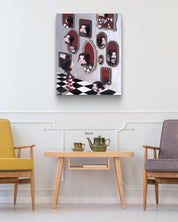 korean art, Room of Mirrors - DOKHBI $1000 ARTWORKS EunBong