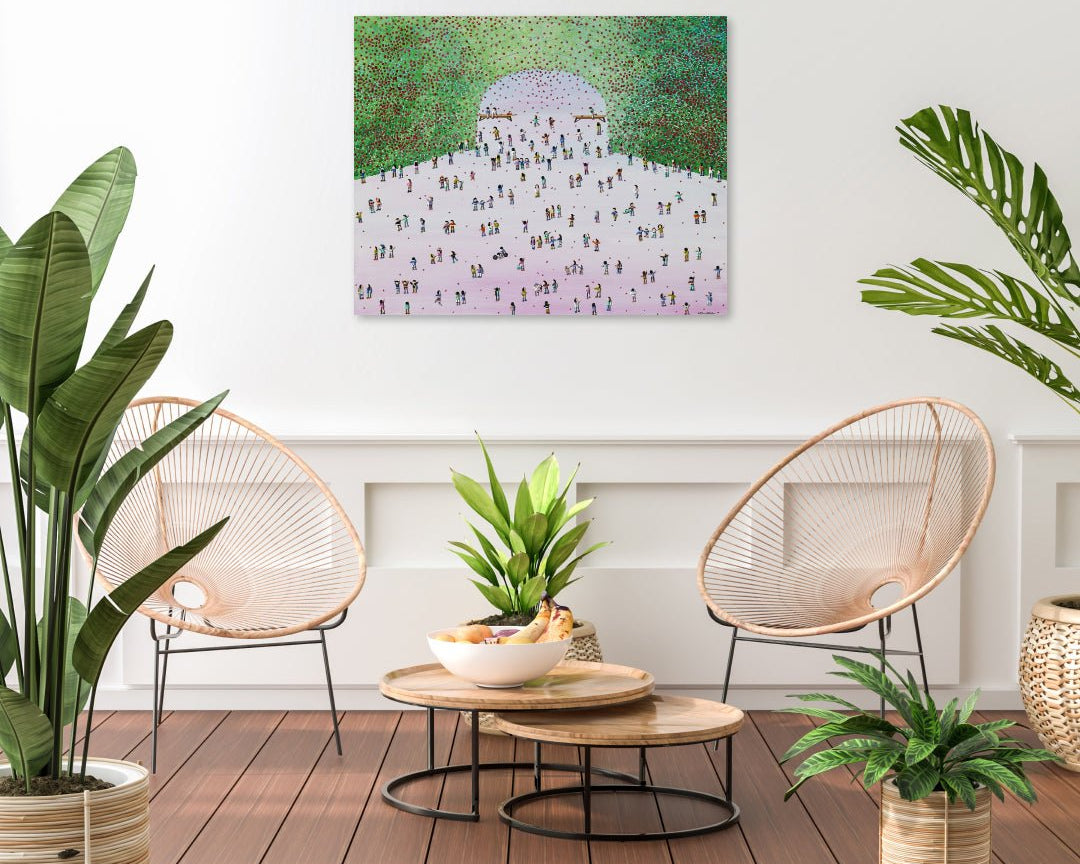 korean art, Rose - DOKHBI ARTWORKS Lee Kyoung Hyun Painting