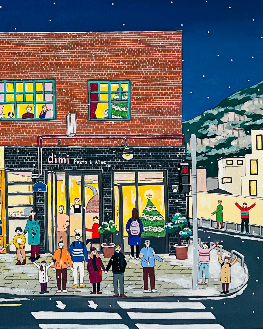 korean art, Seoul - DOKHBI ARTWORKS KANGZi Painting ARTWORKS dokkaebi dokebi k - art Seoul DOKHBI