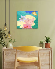 korean art, Serenity - DOKHBI $1000 ARTWORKS Hyoji Lee ARTWORKS dokkaebi dokebi k - art Serenity DOKHBI