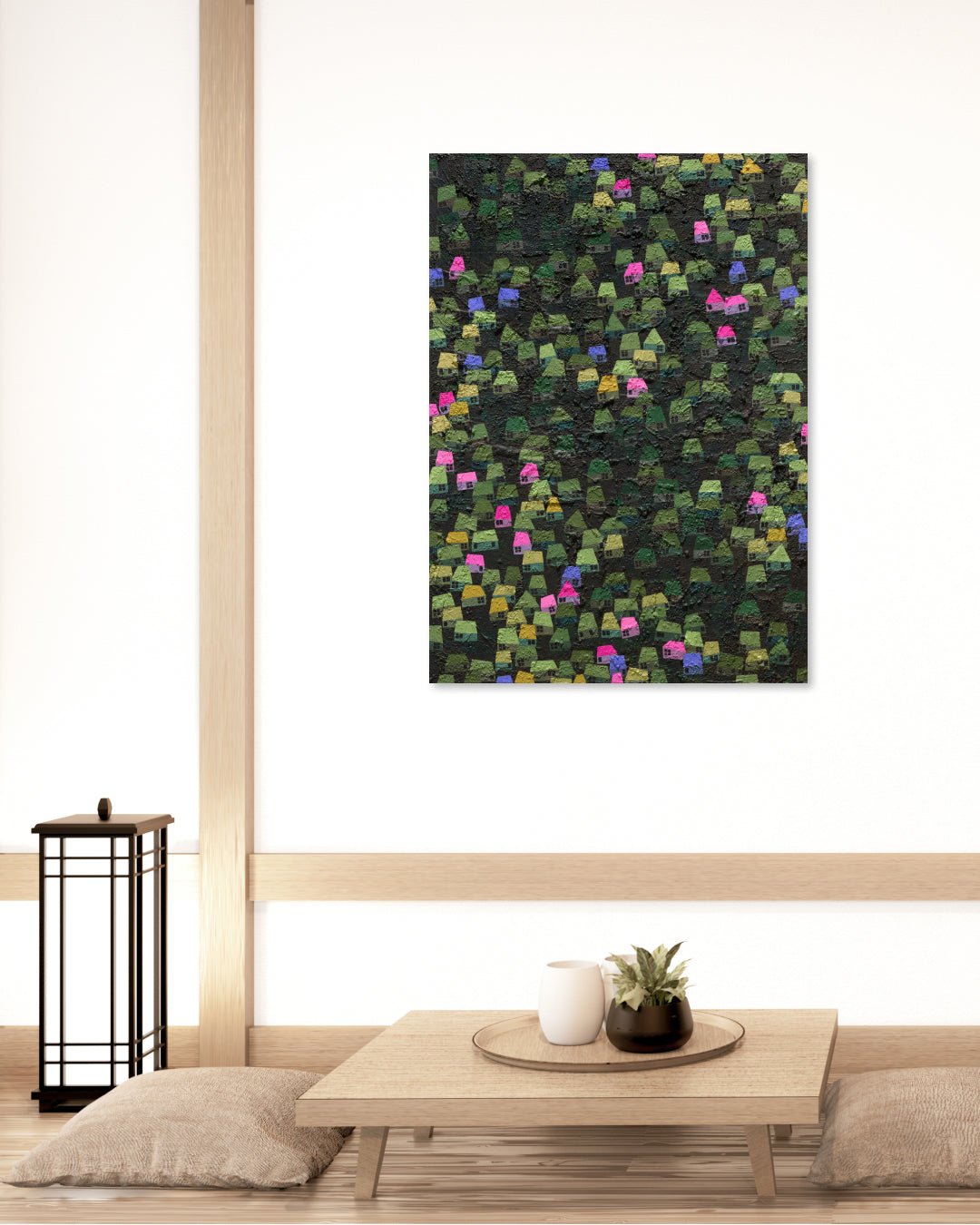 korean art, Serenity Within 1 - DOKHBI ARTWORKS Mixed Media Youyeong Seo