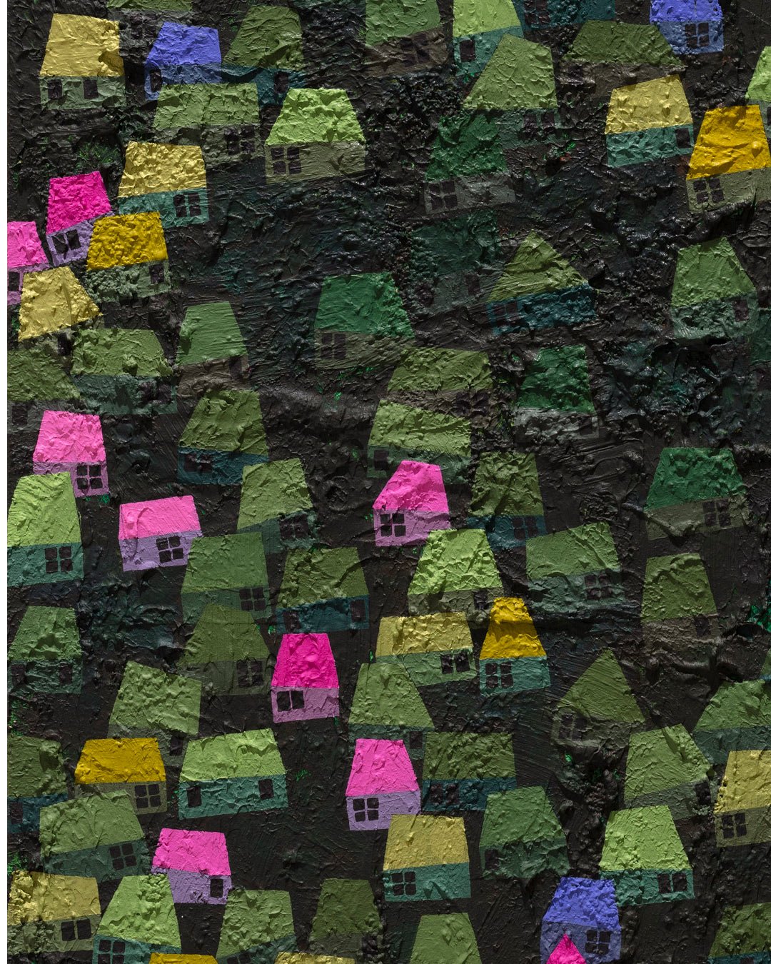 korean art, Serenity Within 1 - DOKHBI ARTWORKS Mixed Media Youyeong Seo