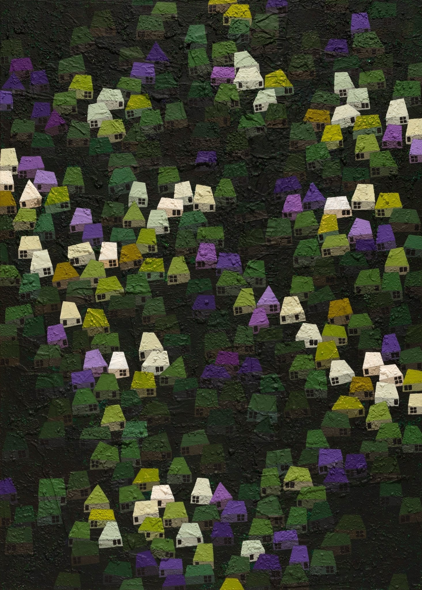 korean art, Serenity Within 2 - DOKHBI ARTWORKS Mixed Media Youyeong Seo