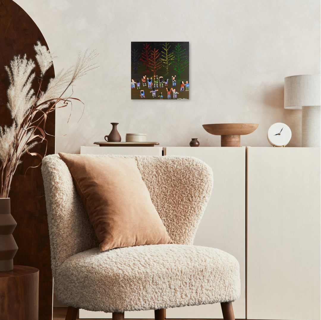 korean art, Shining tree - DOKHBI $1000 ARTWORKS Lee Kyoung Hyun