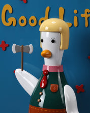 korean art, Simpson (Girl) - DOKHBI Jung Seyoon Mixed Media Sculptures & Statues