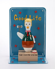 korean art, Simpson (Girl) - DOKHBI Jung Seyoon Mixed Media Sculptures & Statues