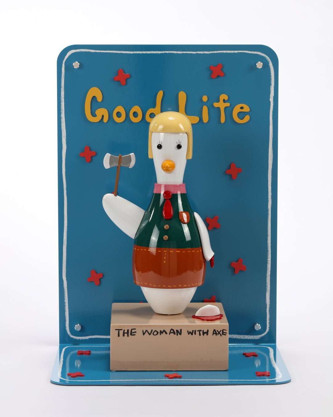 korean art, Simpson (Girl) - DOKHBI Jung Seyoon Mixed Media Sculptures & Statues