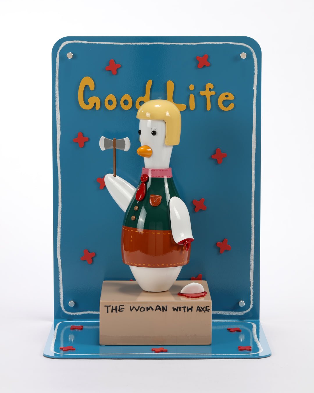 korean art, Simpson (Girl) - DOKHBI Jung Seyoon Mixed Media Sculptures & Statues