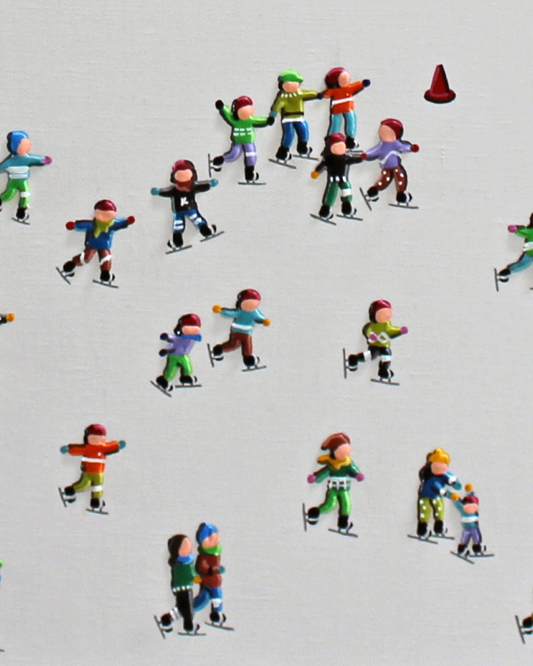 korean art, Skating - DOKHBI ARTWORKS Lee Kyoung Hyun Painting