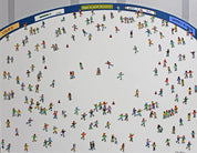 korean art, Skating - DOKHBI ARTWORKS Lee Kyoung Hyun Painting