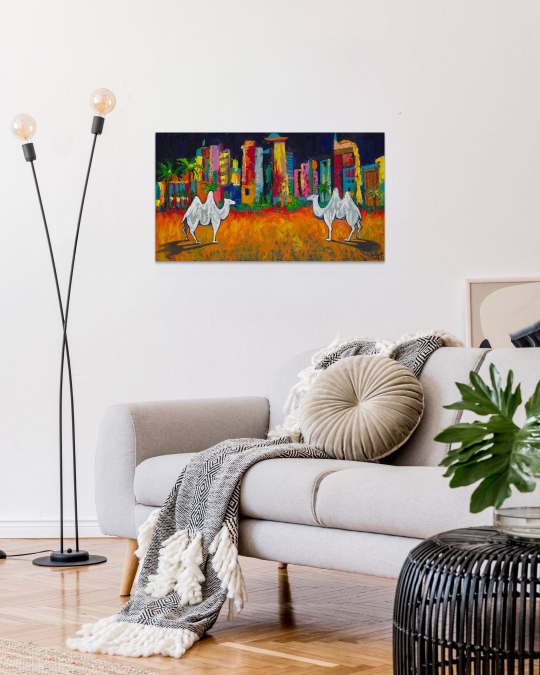 korean art, Soul Mate - DOKHBI ARTWORKS Painting Yun Song - A ARTWORKS dokkaebi dokebi k - art Korean contemporary painting Soul Mate by Yun Song - A, interior wall art decor DOKHBI