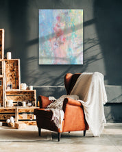 korean art, Spring, Abstracted #2504a - DOKHBI grymC Prints