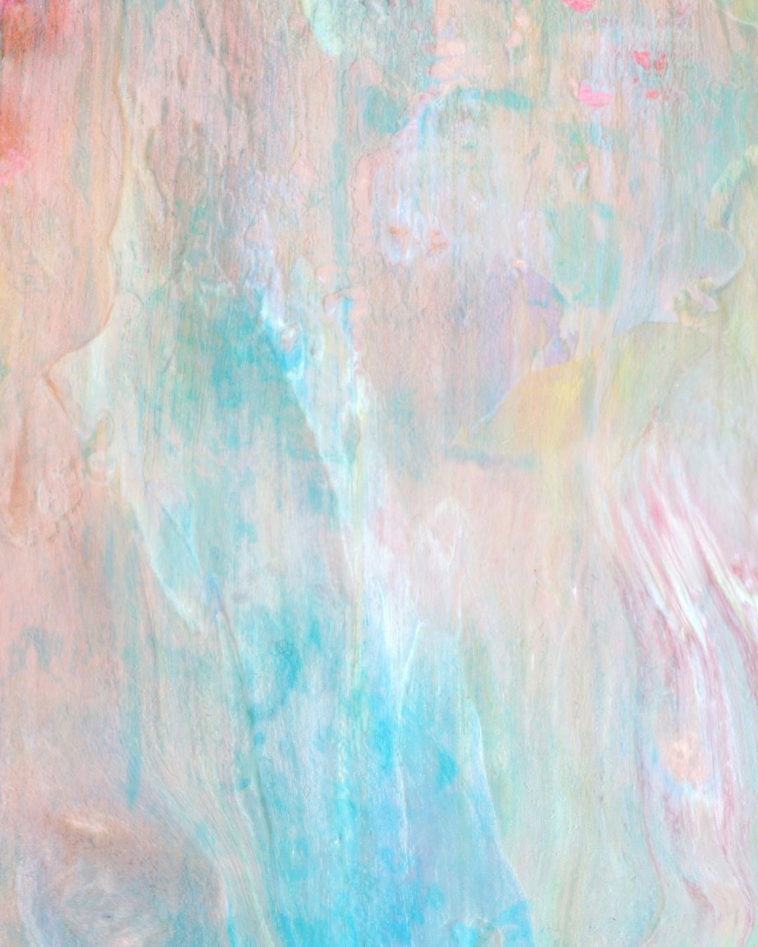 korean art, Spring, Abstracted #2504a - DOKHBI grymC Prints