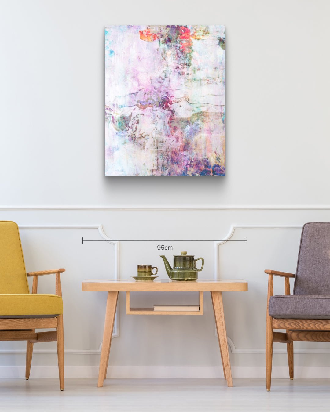 korean art, Spring, Abstracted #2504c - DOKHBI grymC Prints