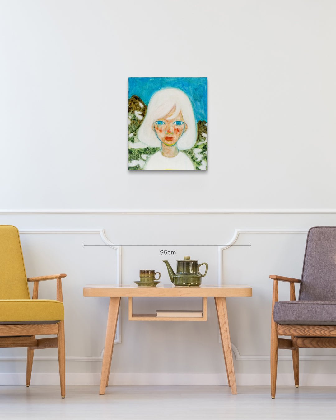 korean art, Spring Wind - DOKHBI $1000 ARTWORKS Jineui Heo ARTWORKS dokkaebi dokebi k - art Spring Wind DOKHBI