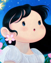 korean art, Starry Night - DOKHBI ARTWORKS Hyoji Lee Painting ARTWORKS dokkaebi dokebi k - art Starry Night DOKHBI