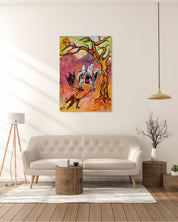 korean art, Sweet Dreams of Camel - DOKHBI ARTWORKS Painting Yun Song-A