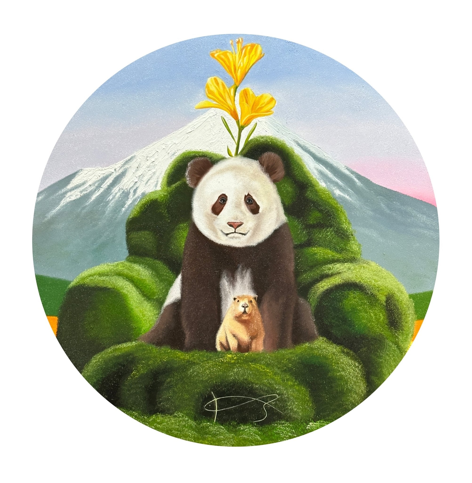 korean art, symbiosis - DOKHBI ARTWORKS Nam ji hyung Painting