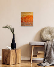 Korean contemporary mixed media Sympathy-03 by PAN YUNMAN, interior wall art decor