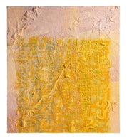 Sympathy-06 - Korean and Chinese paper, pulp, quartz sand 34.5x39.5cm by PAN YUNMAN, Korean Contemporary Art 2025