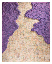 Sympathy-14 - Korean paper, Chinese paper, Pulp, quartz sand 90.0×72.0cm by Pan Yunman, Korean Contemporary Art 2025