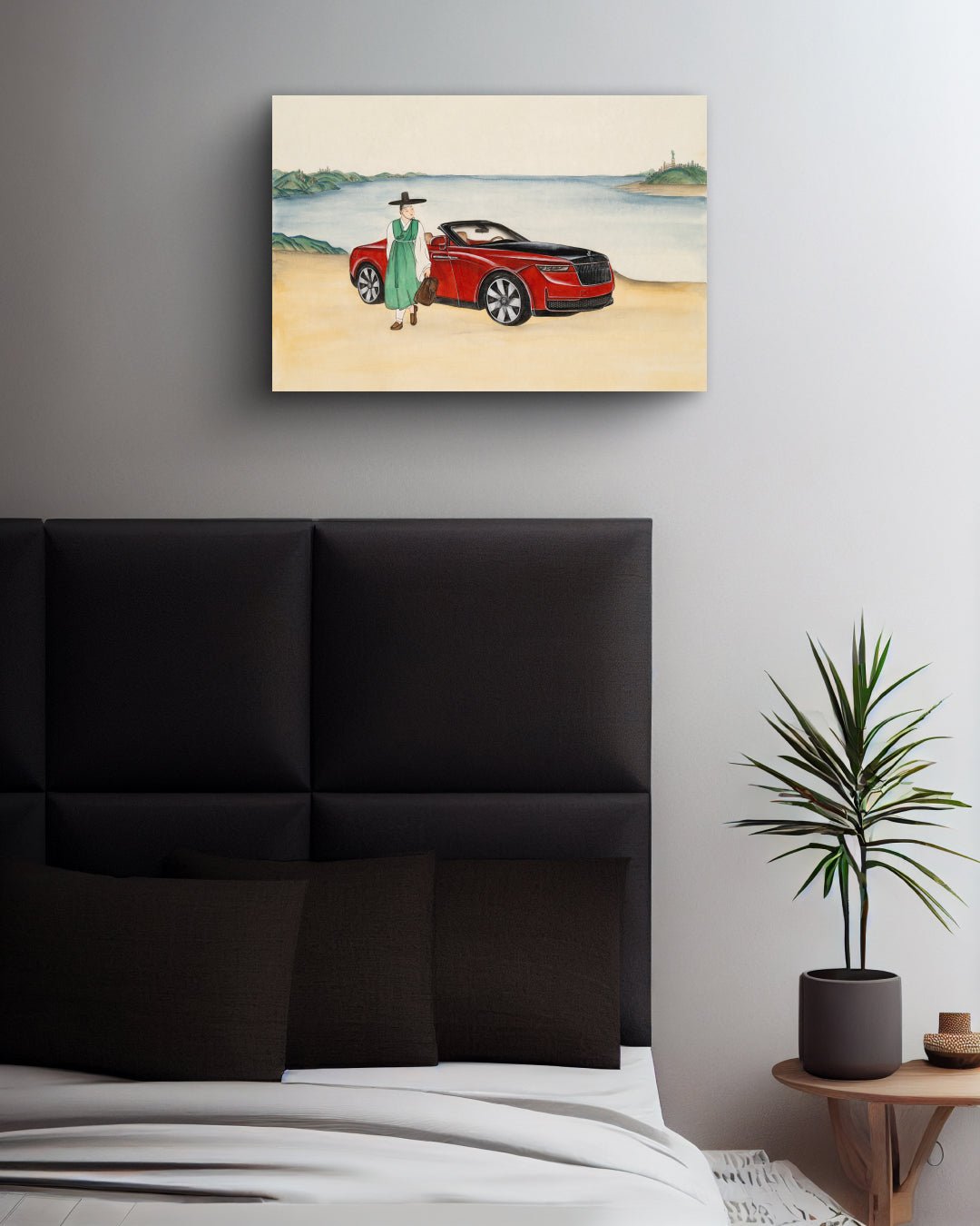 korean art, The Beginning of a Journey - DOKHBI ARTWORKS Ham Bo Kyung Mixed Media