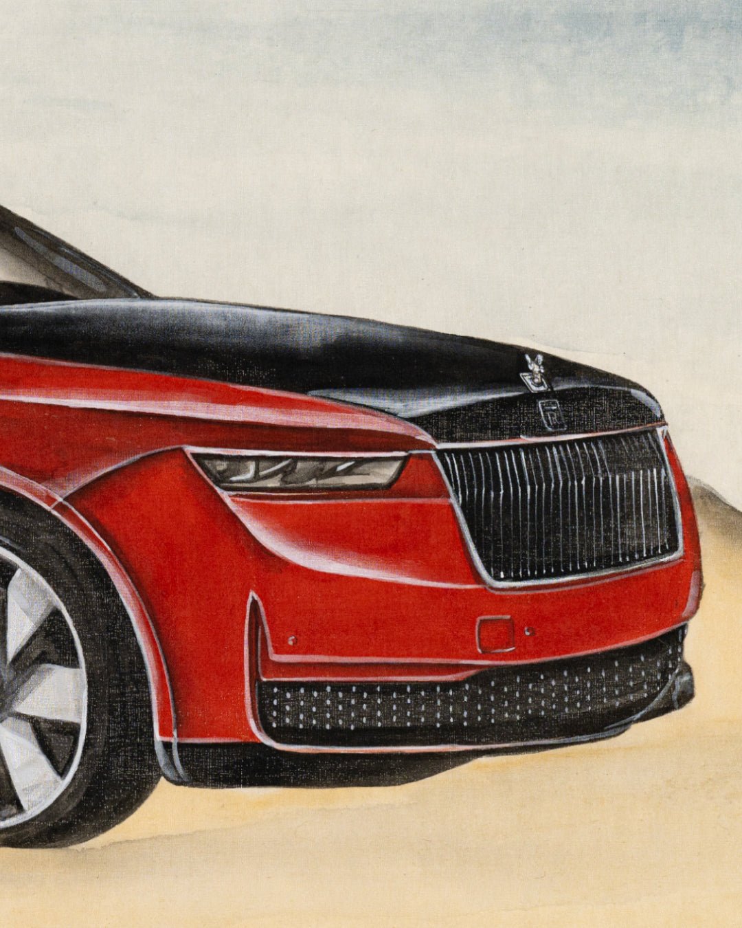 korean art, The Beginning of a Journey - DOKHBI ARTWORKS Ham Bo Kyung Mixed Media