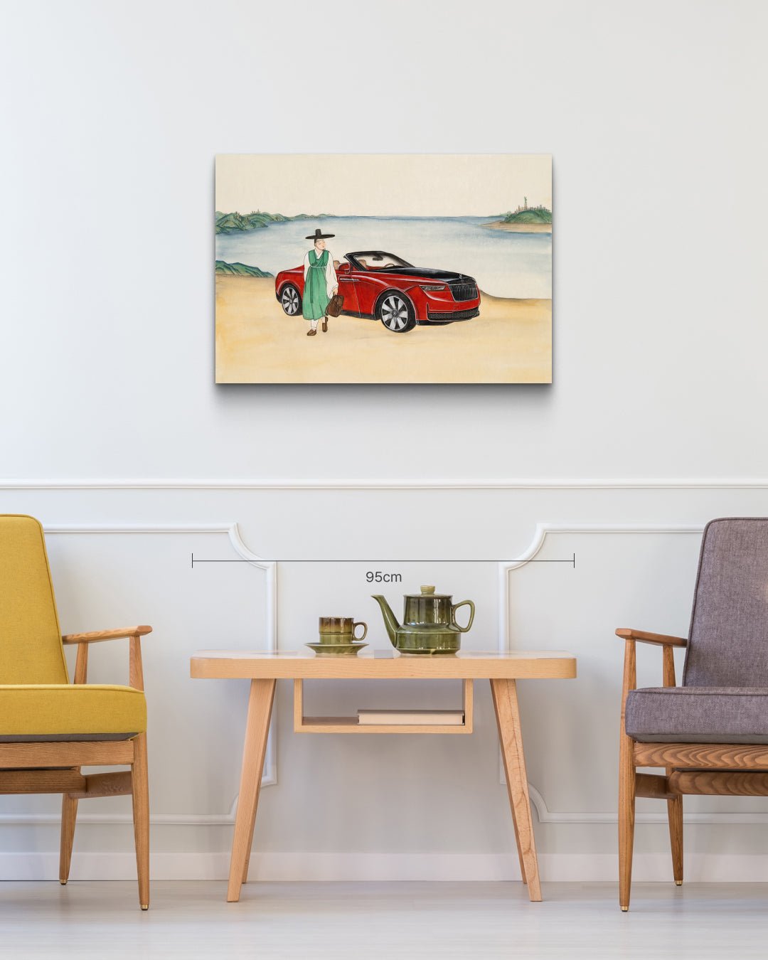 korean art, The Beginning of a Journey - DOKHBI ARTWORKS Ham Bo Kyung Mixed Media