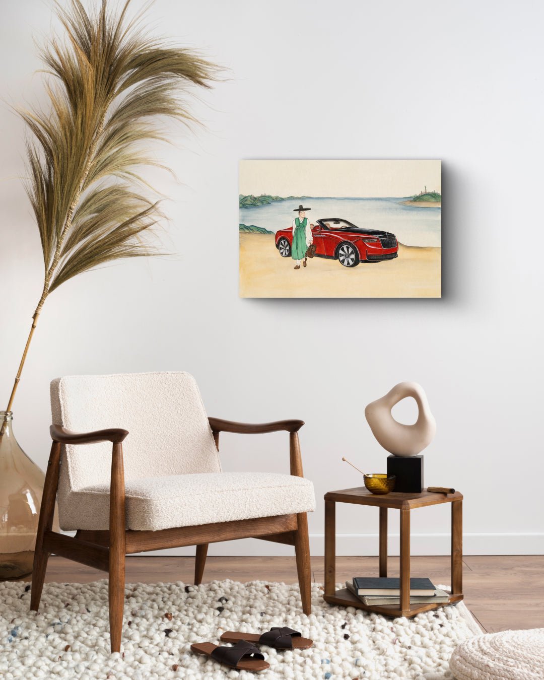 korean art, The Beginning of a Journey - DOKHBI ARTWORKS Ham Bo Kyung Mixed Media