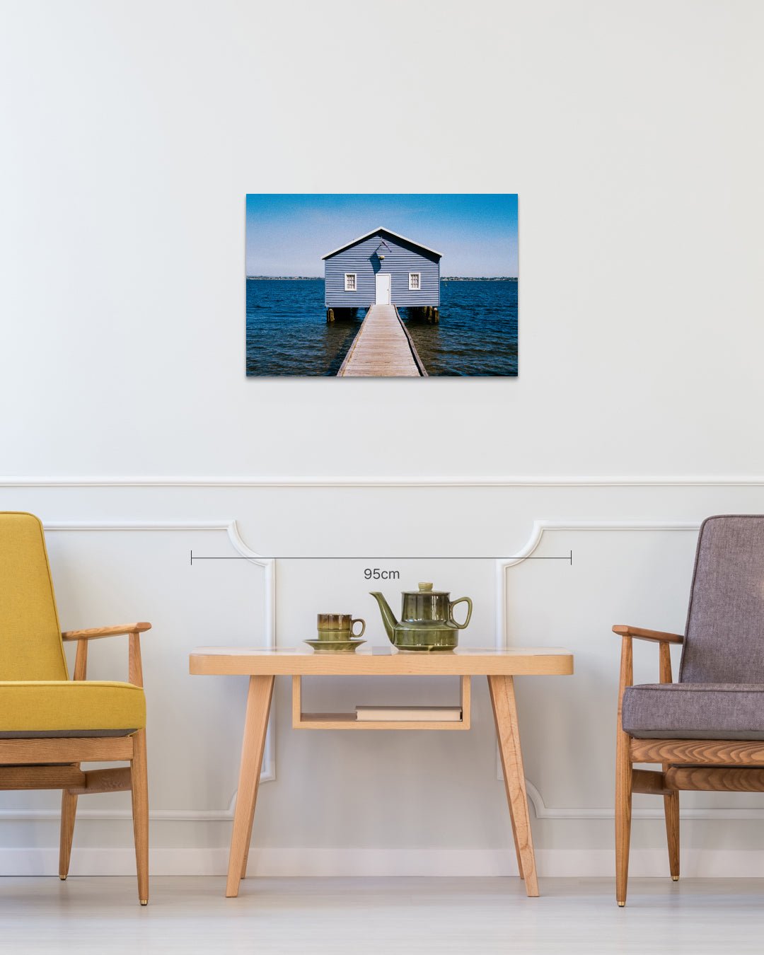 The Blue Pause size reference 71x54cm - unique fine art photography by SeongHa LEE