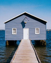 The Blue Pause close-up detail, Hahnemuhle Photo Rag print by Korean photographer SeongHa LEE