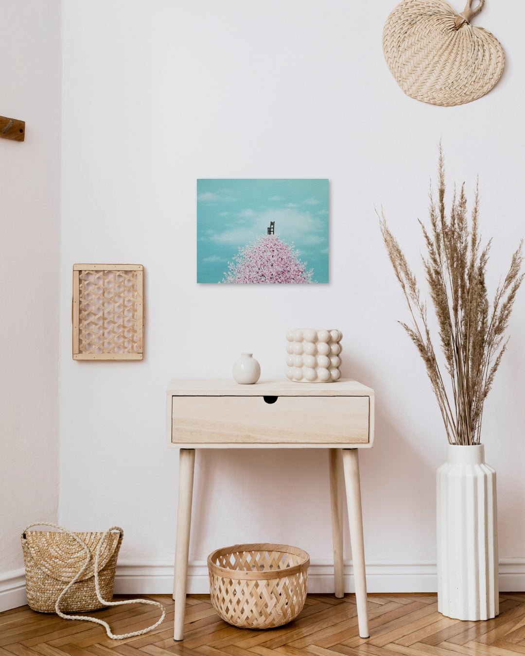 korean art, The Chair on the Tree - DOKHBI $1000 ARTWORKS Min Yul