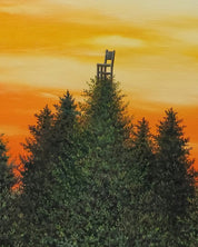 korean art, The Chair on the Tree - DOKHBI ARTWORKS Min Yul Painting