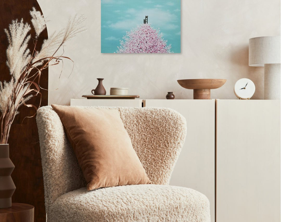 korean art, The Chair on the Tree - DOKHBI $1000 ARTWORKS Min Yul