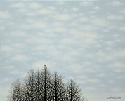 korean art, The Chair on the Tree - DOKHBI ARTWORKS Min Yul Painting